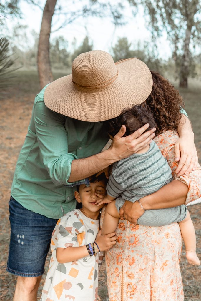 Fotografía de familia Vitoria Gasteiz