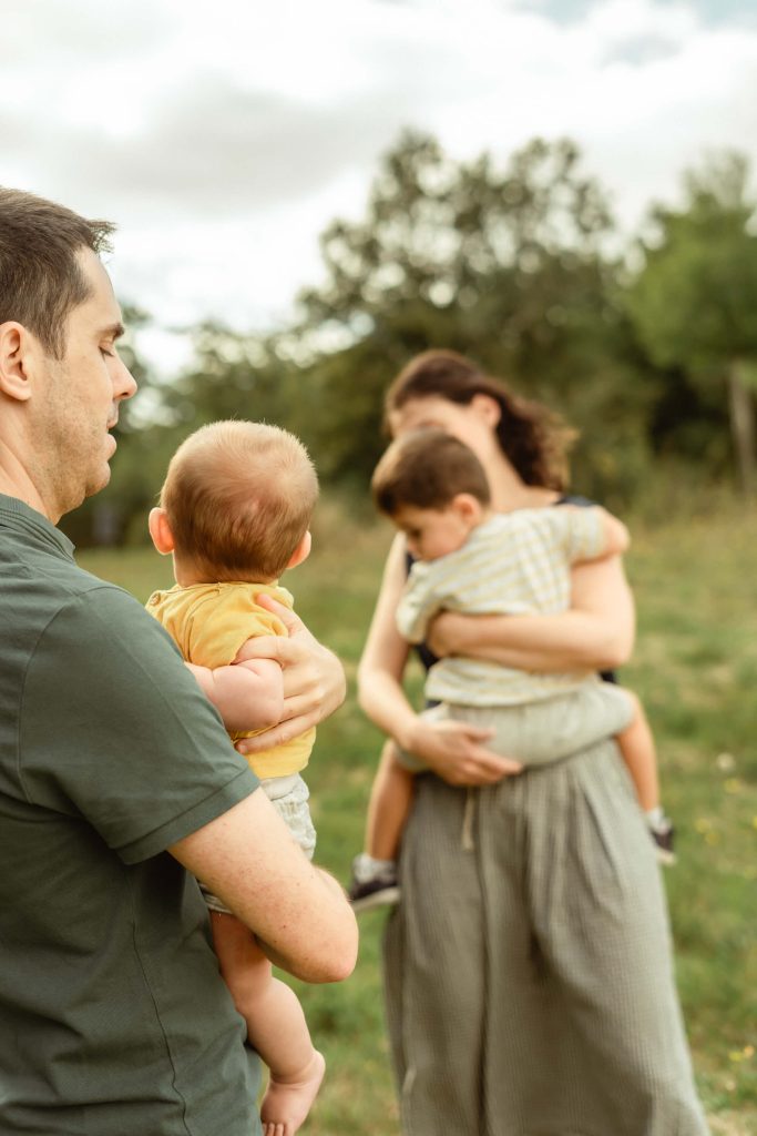 Fotografía de familia Vitoria Gasteiz
