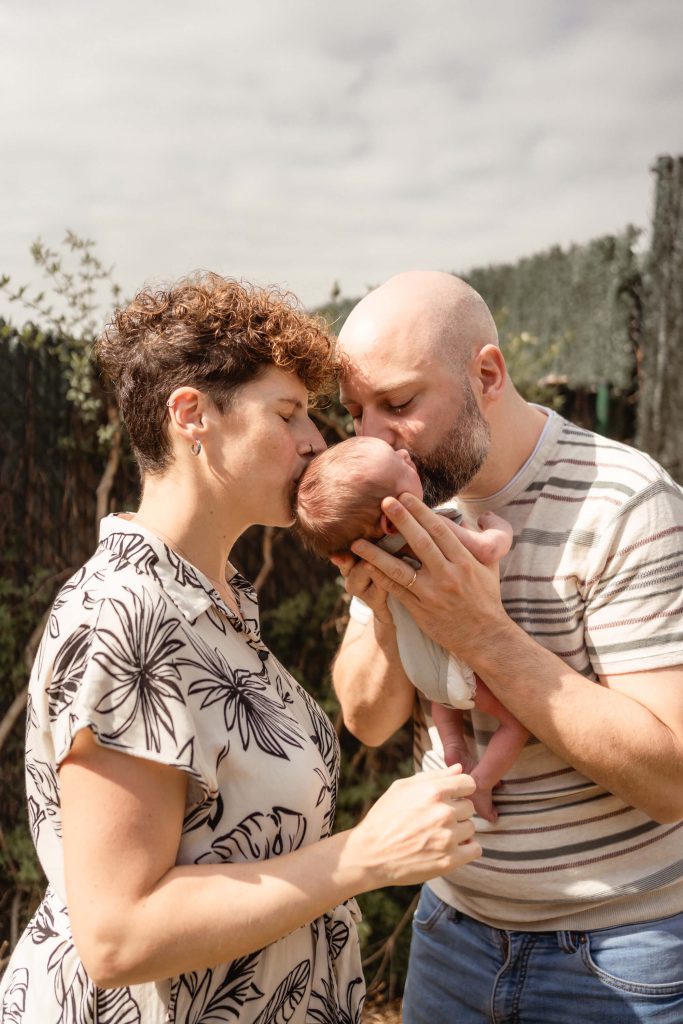 Fotografía de familia Vitoria Gasteiz