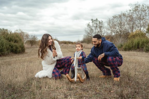 Fotos de Navidad al aire libre: conexión pura y natural