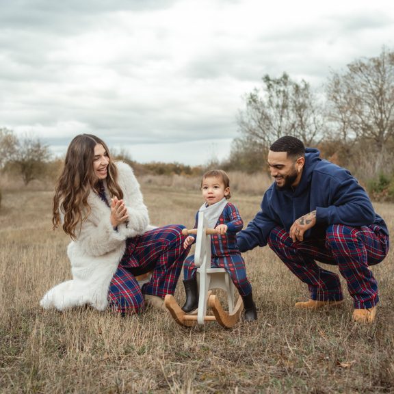 Fotos de Navidad al aire libre: conexión pura y natural