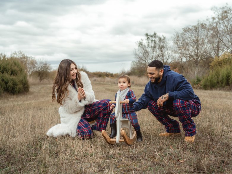 Fotos de Navidad al aire libre: conexión pura y natural