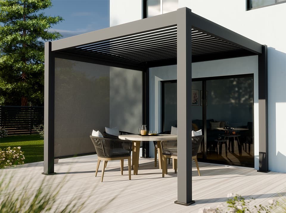 Pergola bioclimatique AURORA 3x3