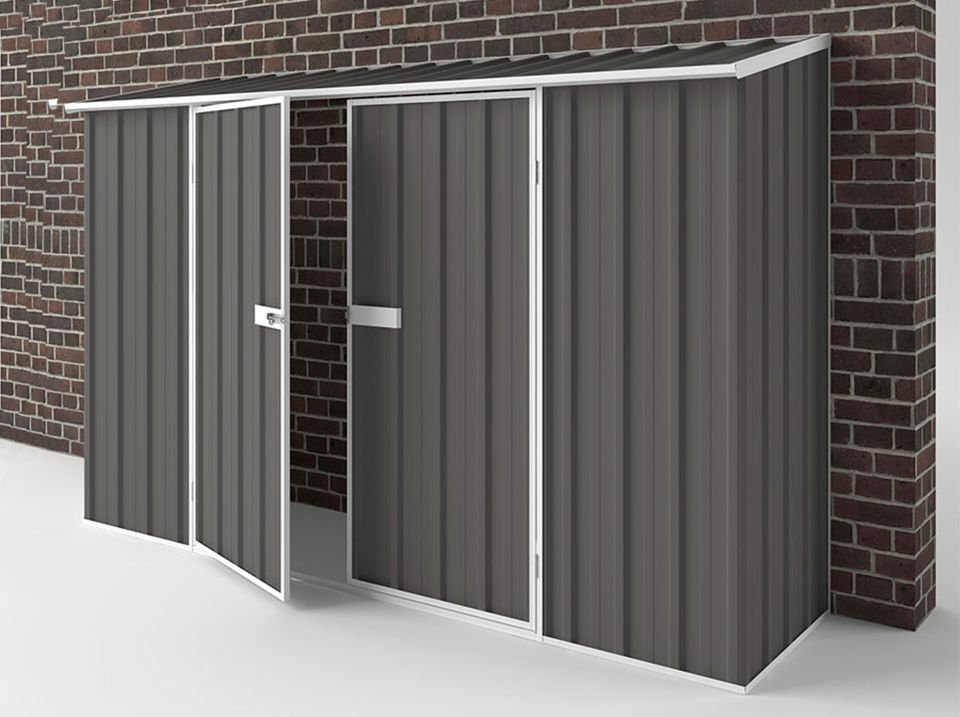 Abri de jardin metal COMPACT gris ardoise 2.25 m2