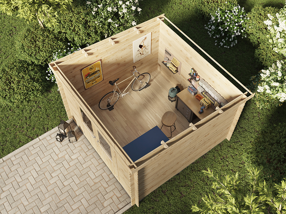 abri de jardin bois