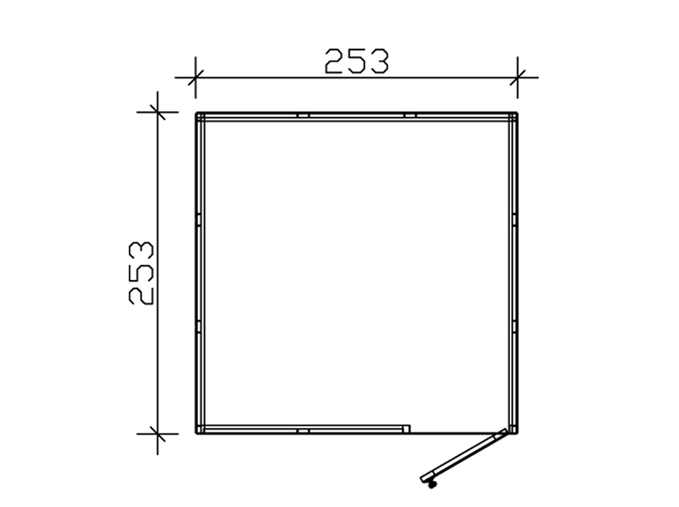 plan abri de jardin