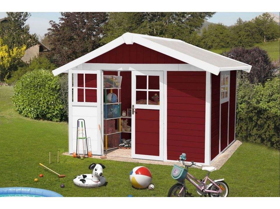 cabane de jardin sans entretien