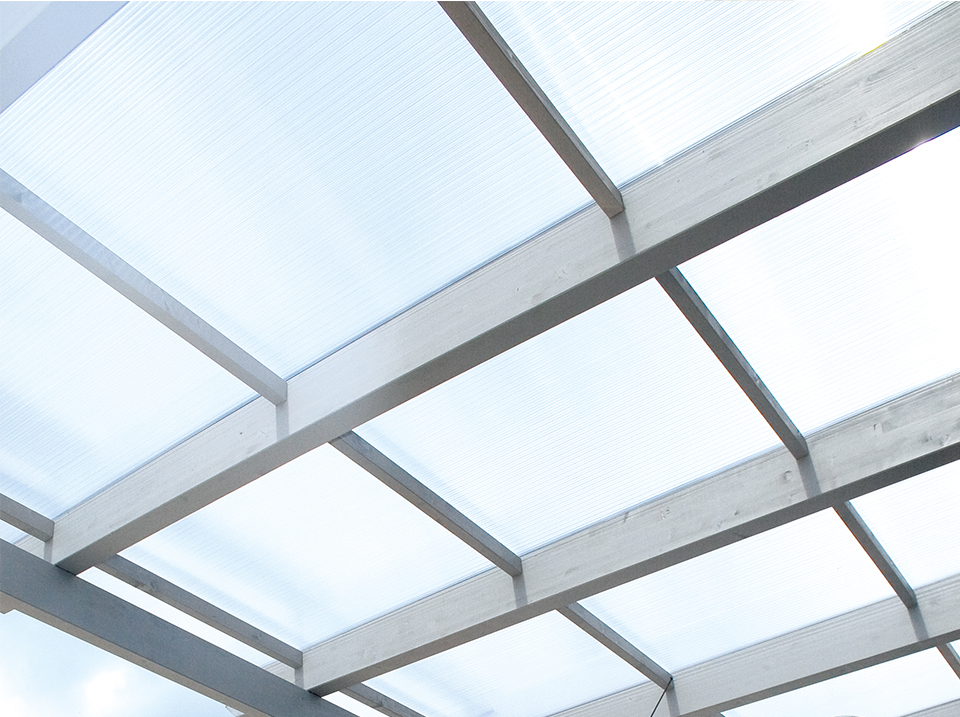 polycarbonate pergola