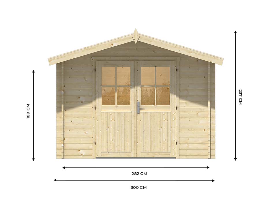 dimensions chalet