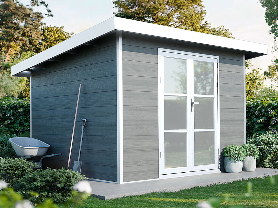 cabane de jardin en composite