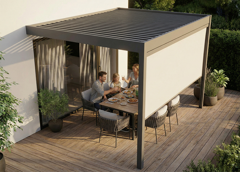 pergola bioclimatique en kit