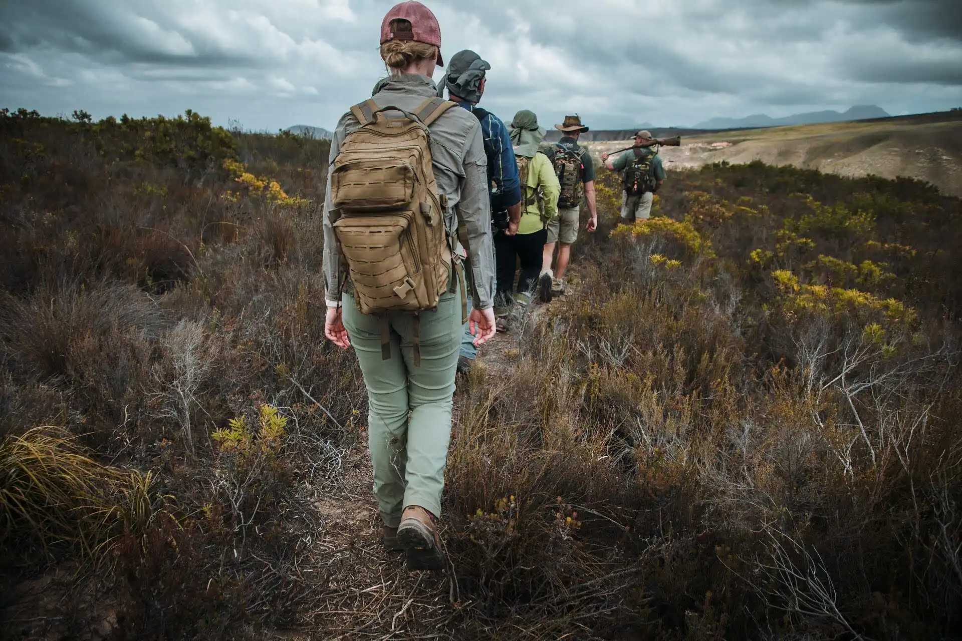 walking safari in serengeti