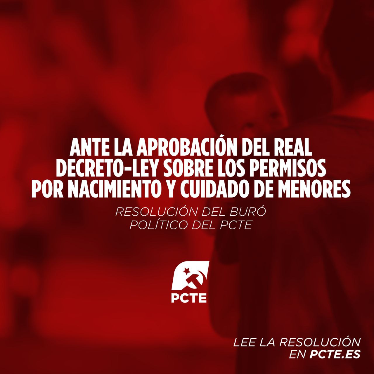 Ante la aprobación del Real Decreto-Ley sobre los permisos por nacimiento y cuidado de menores