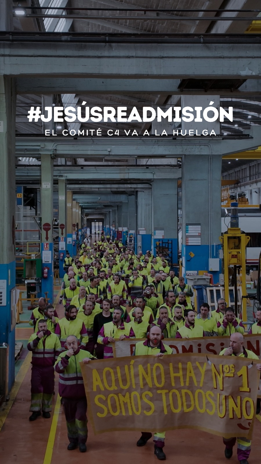 La BMI de Renfe en Villaverde nos muestra el camino: ¡Jesús, readmisión!