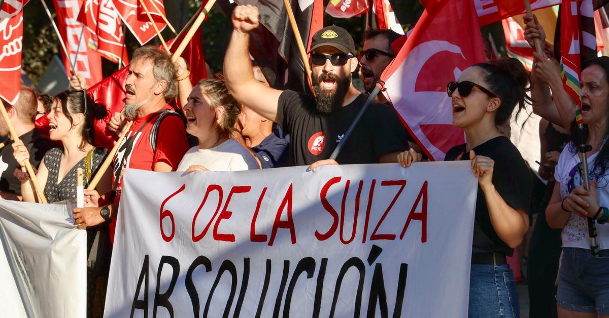 Ante el indulto a las seis de la Suiza