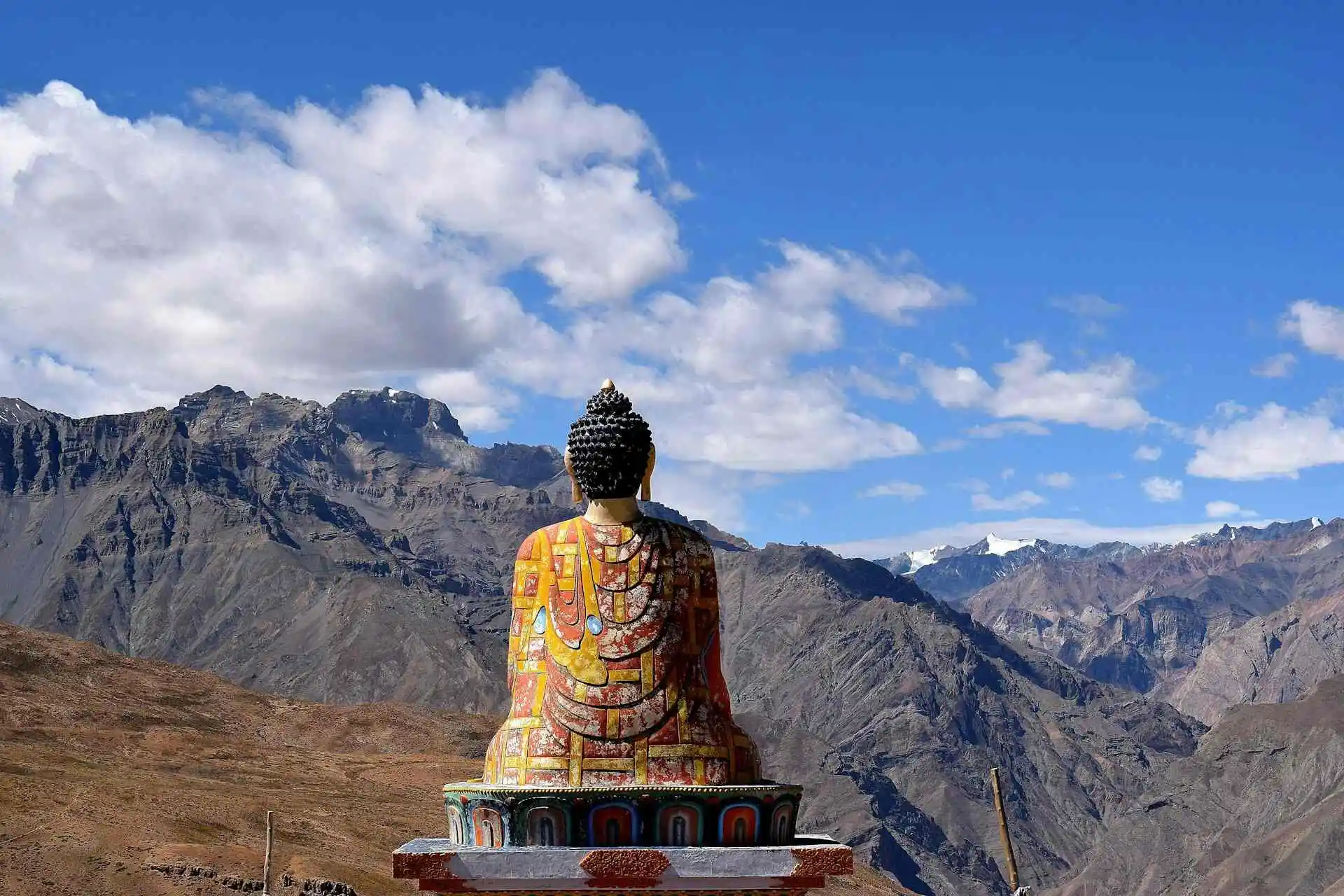 Budhha Statue Spiti Valley