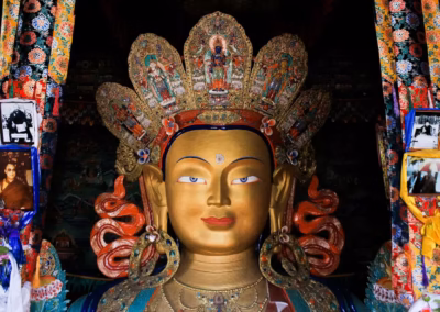 Budhha Statue in monastery