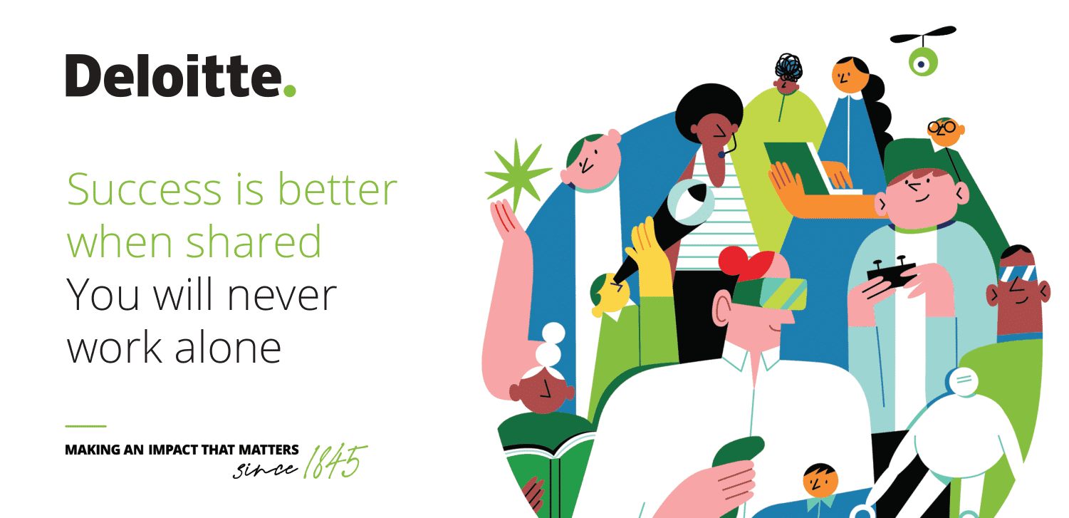 DELOITTE - Nunca trabalharás sozinho | Talent Portugal Blog