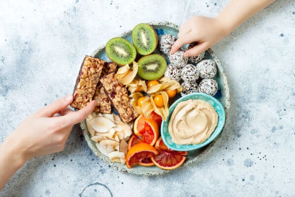 Fruit, Snacks and Drinks, what else do you need?
