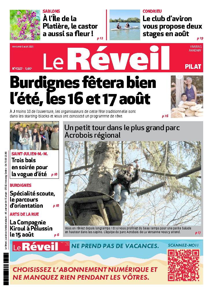Couverture du dernier journal sorti