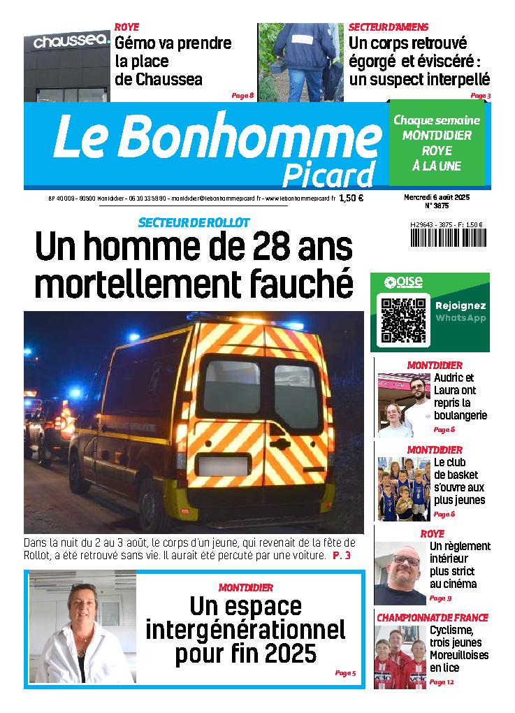 Couverture du dernier journal sorti