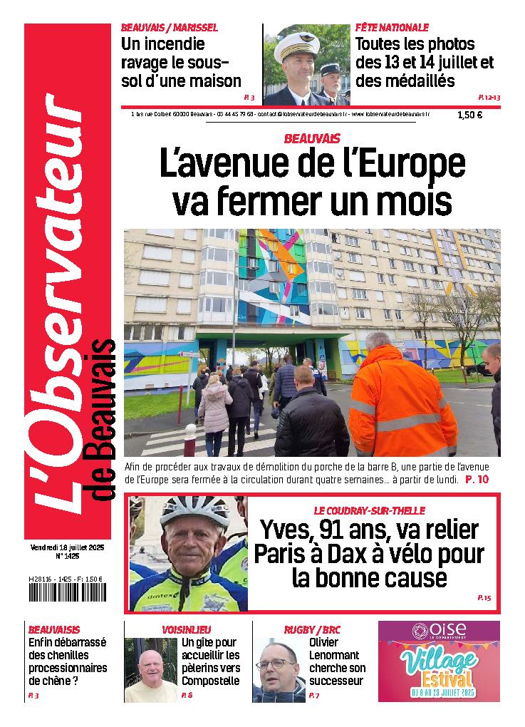 Couverture du dernier journal sorti