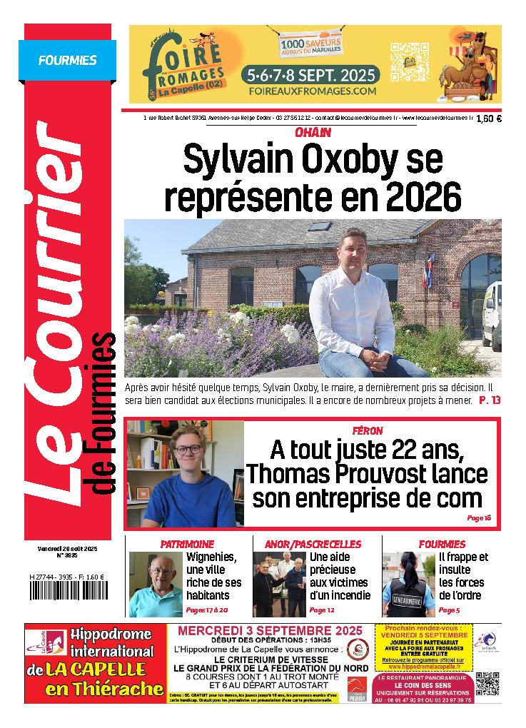 Couverture du dernier journal sorti