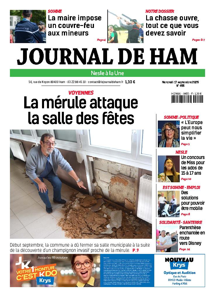 Couverture du dernier journal sorti