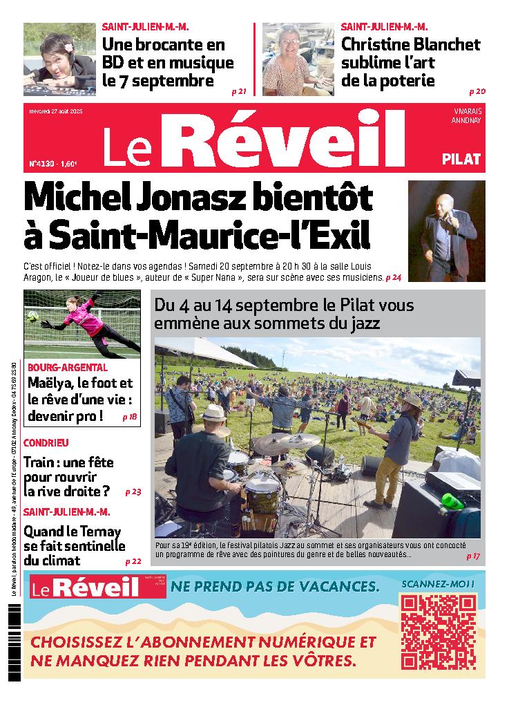 Couverture du dernier journal sorti