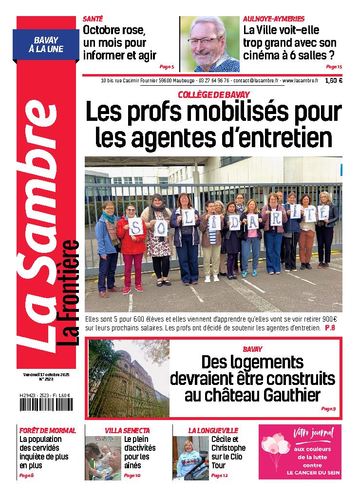 Couverture du dernier journal sorti