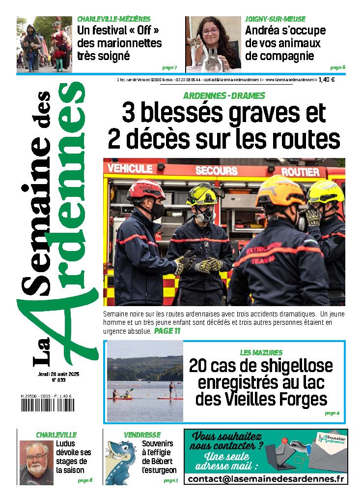 Couverture du dernier journal sorti