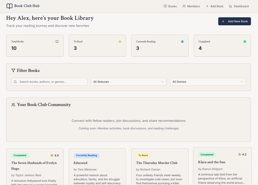 Book Club Hub thumbnail
