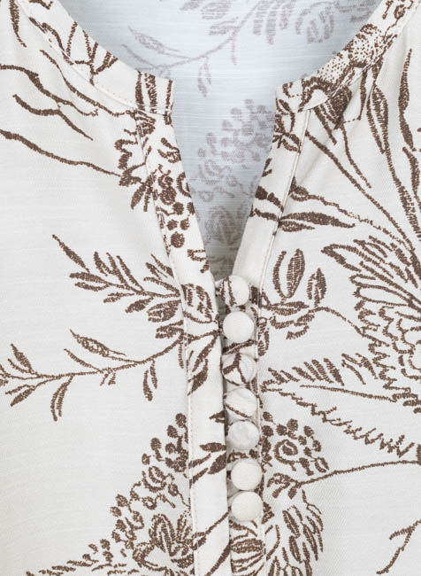 Product styling image: Botanical Toile Kaftan Dress
