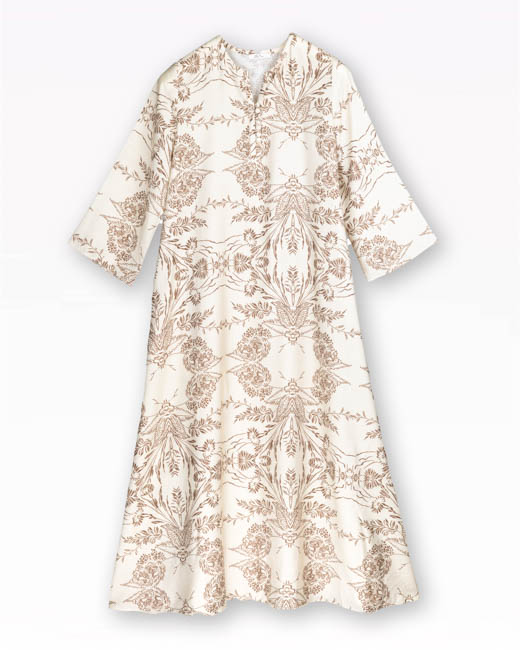 Product image: Botanical Toile Kaftan Dress