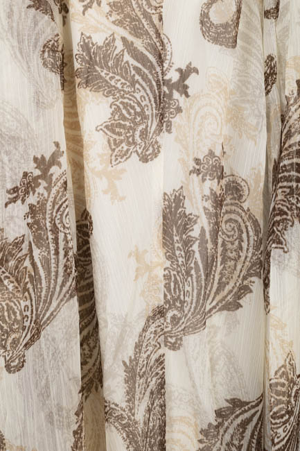 Product detail image 1: Paisley Chiffon Midi Skirt