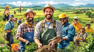 travail en exterieur