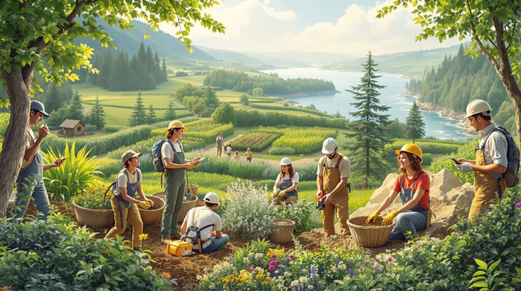 travailler en exterieur