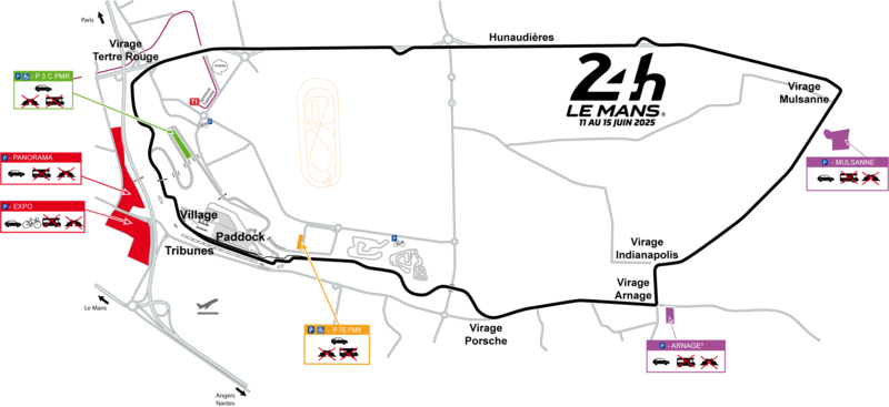 Seat plan (PARKING INTERNE, Intern Park)