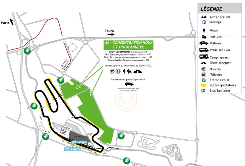 Seat plan (GENERAL ADMISSION, CIRCUIT ENTRANCE)