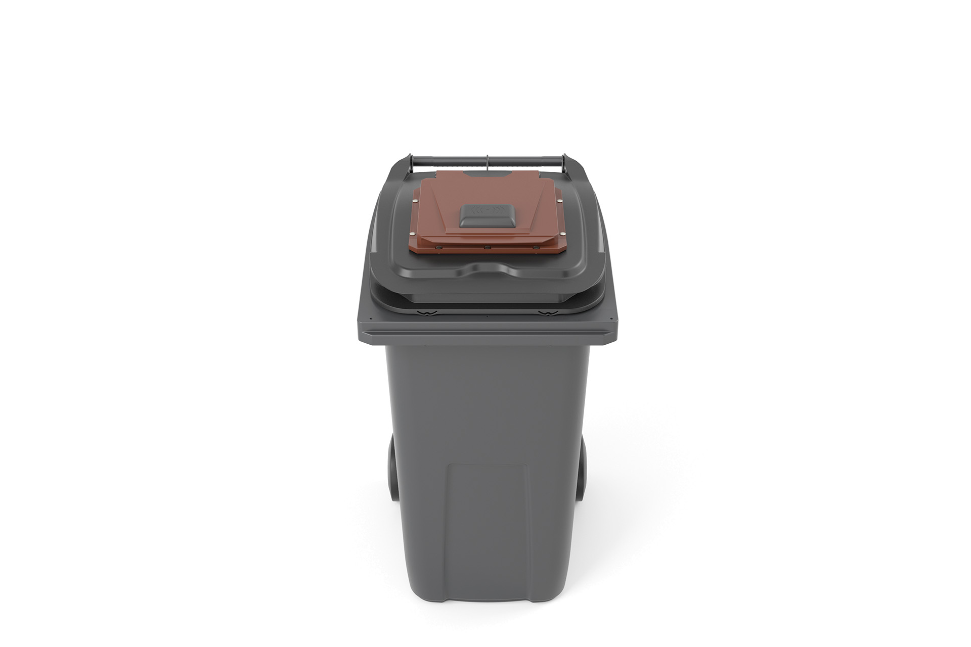 Lid in lid with electronic lock