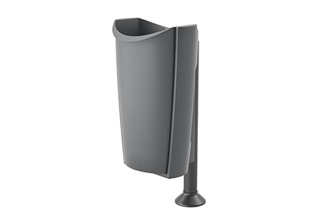 Kosz na odpady OMEGA 50 l otwarty