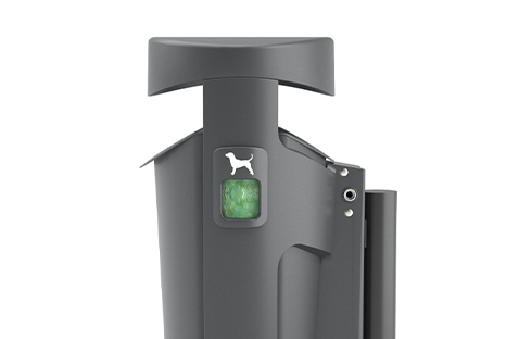 Dispensador de sacos para excrementos caninos