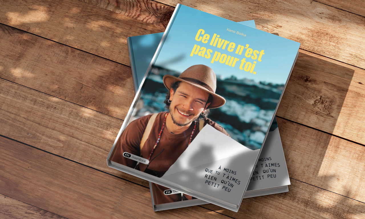 Ce livre n'est pas pour toi.                     A moins que tu t'aimes rien qu'un petit peu.
