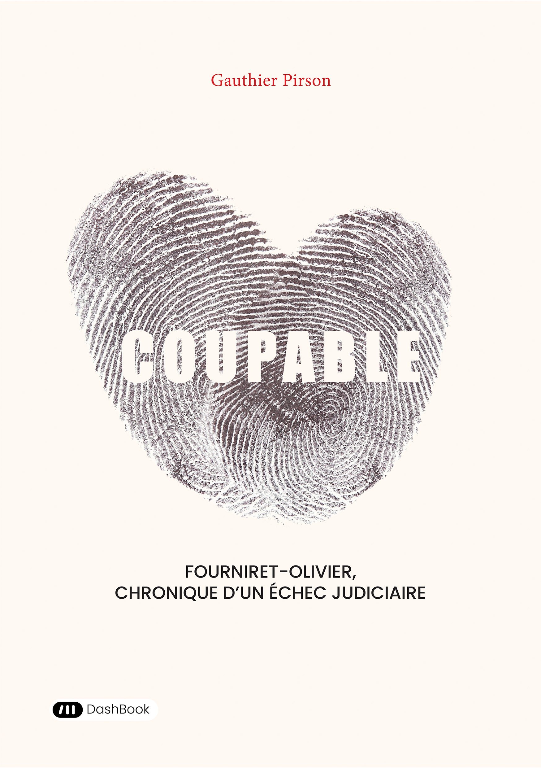 book card cover - Coupable