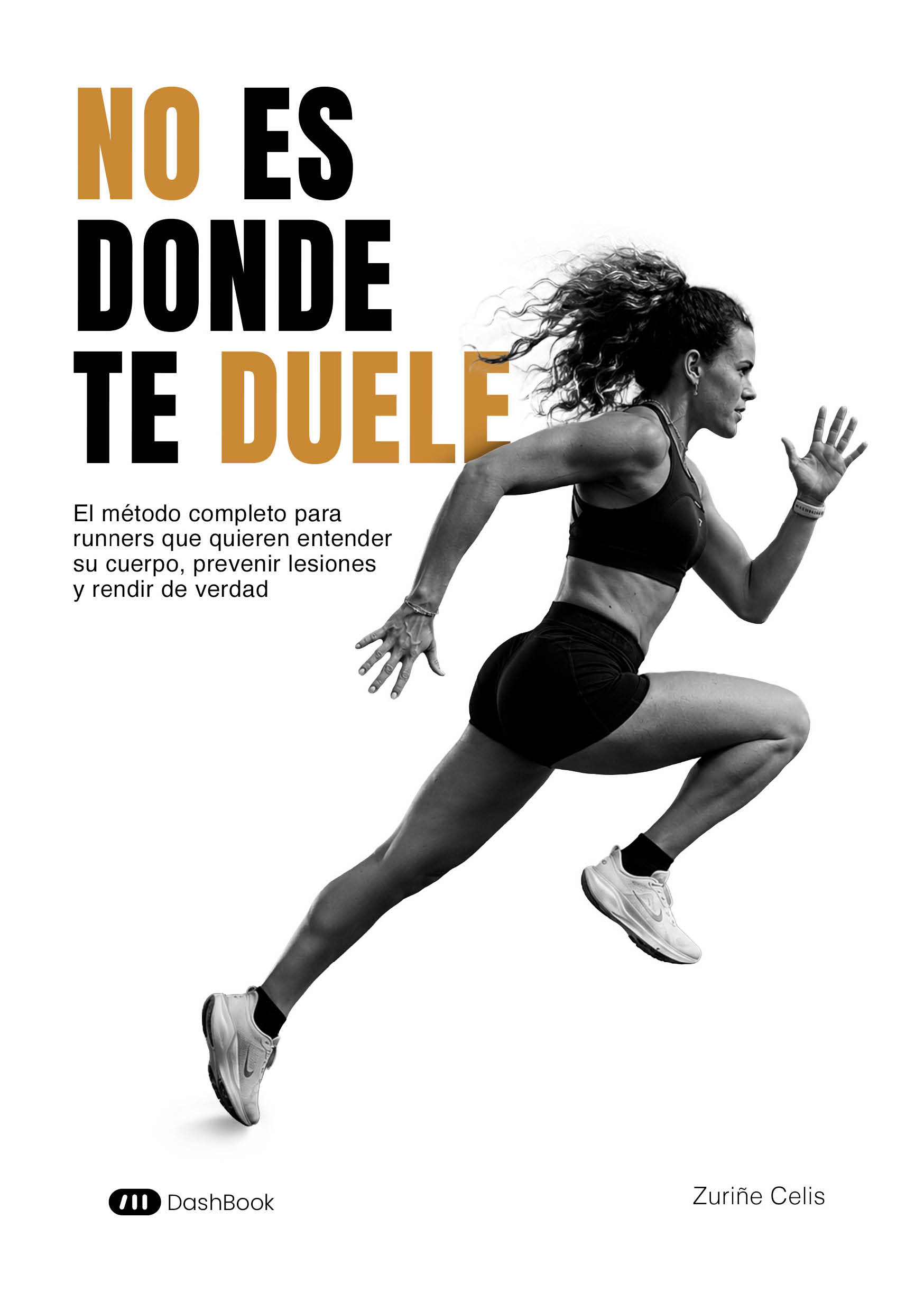 Portada del libro No es donde te duele, de Zuriñe Celis