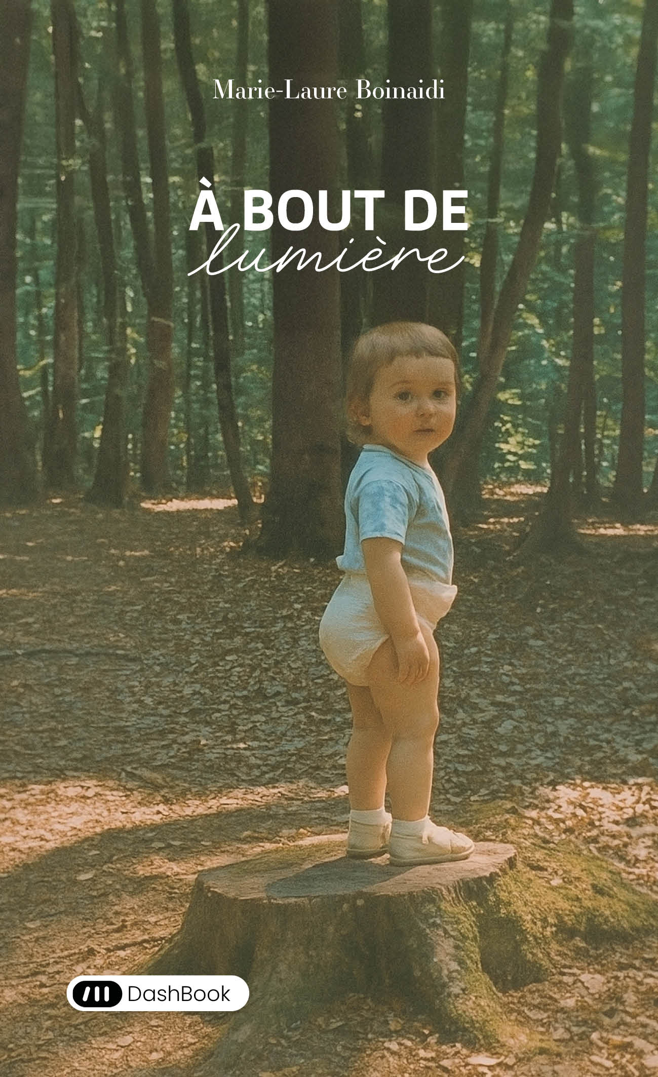 book card cover - À bout de lumière