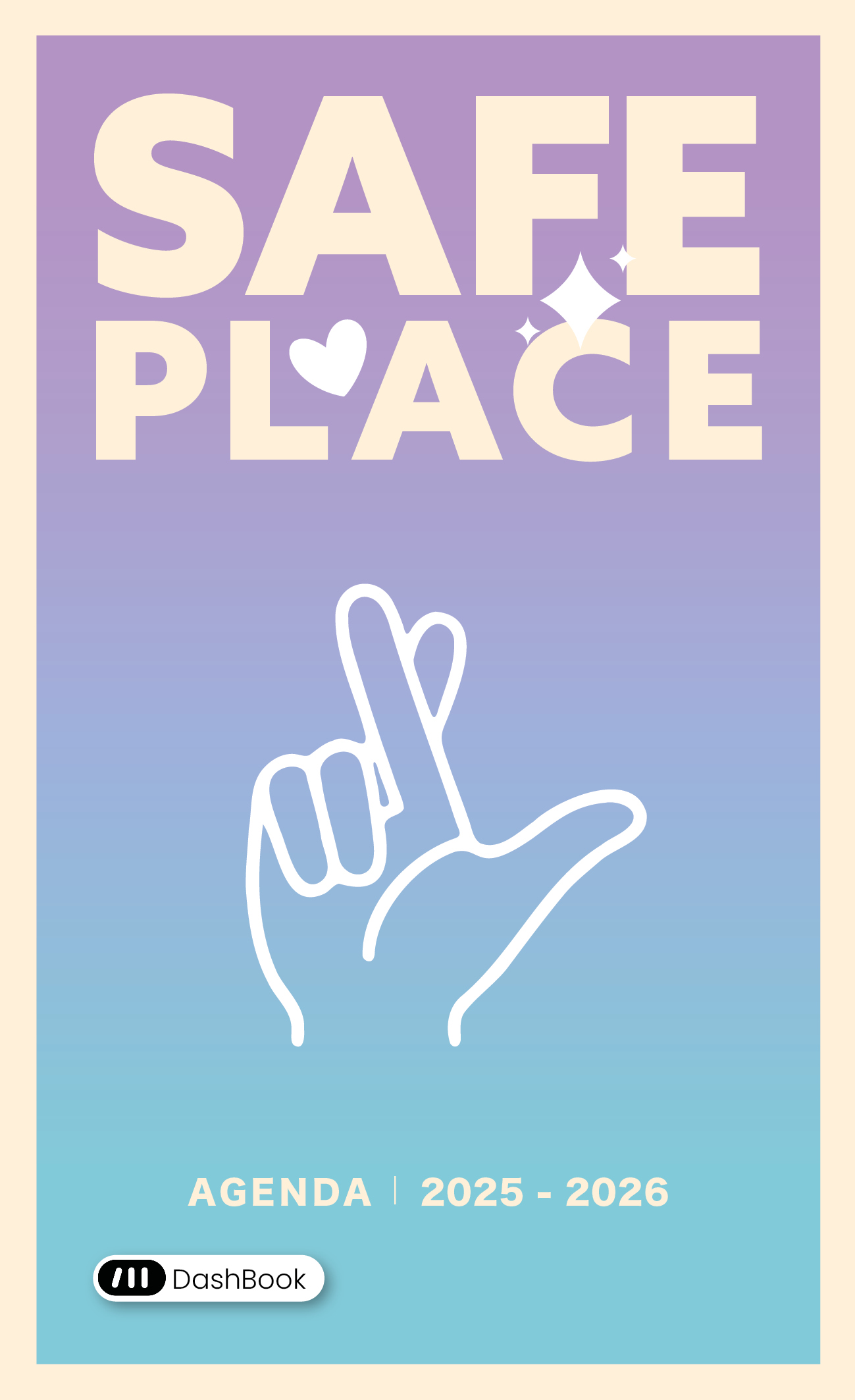 book card cover - Safe place