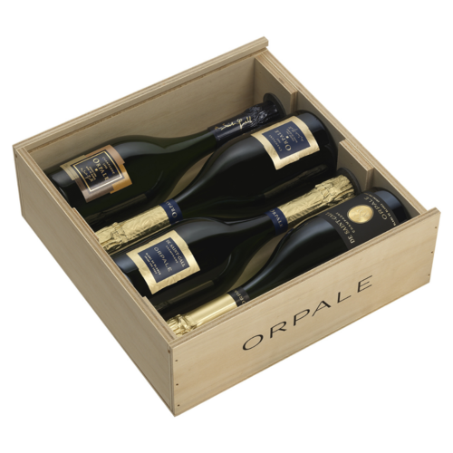 Coffret Bois ORPALE - 4 Millésimes