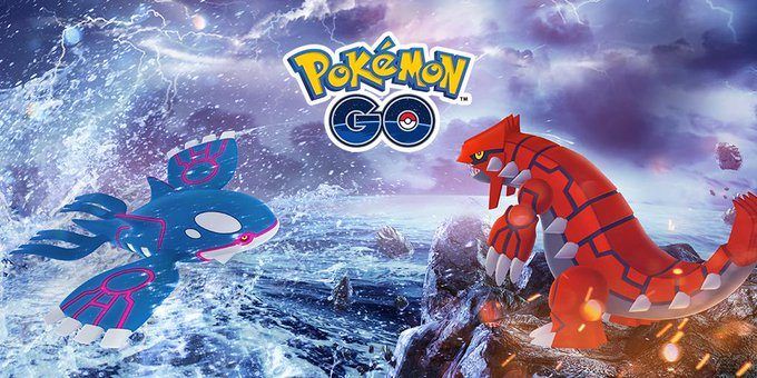 Kyogre y Groudon en Pokémon Go