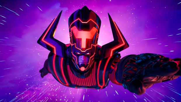Galactus en el mapa de Fortnite